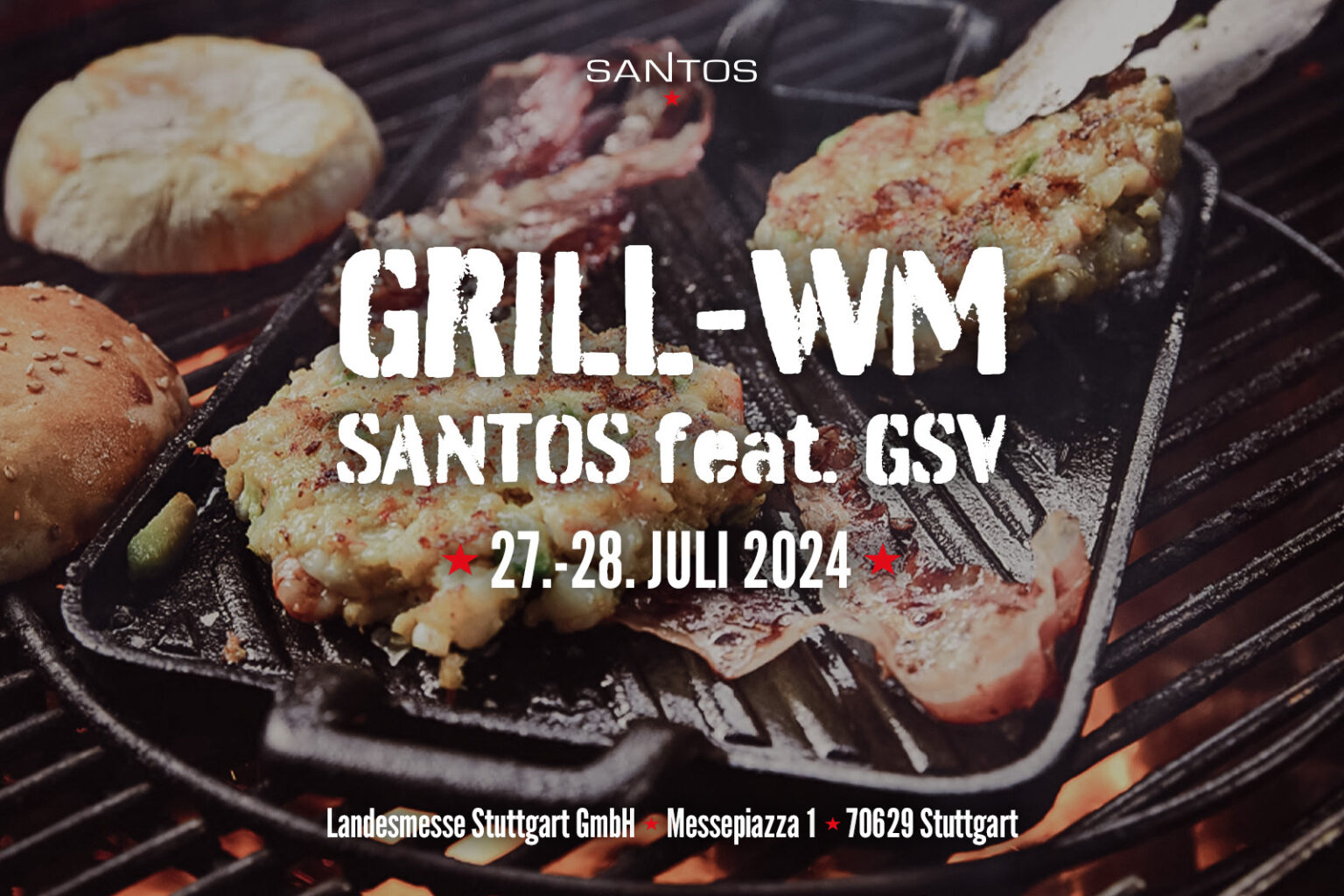 Santos Bei Der Grill And Bbq Weltmeisterschaft 2024 In Stuttgart