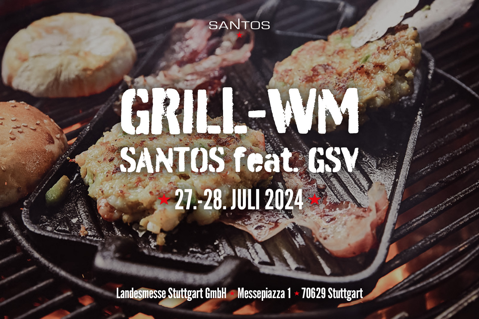 SANTOS Bei der Grill WM in Stuttgart