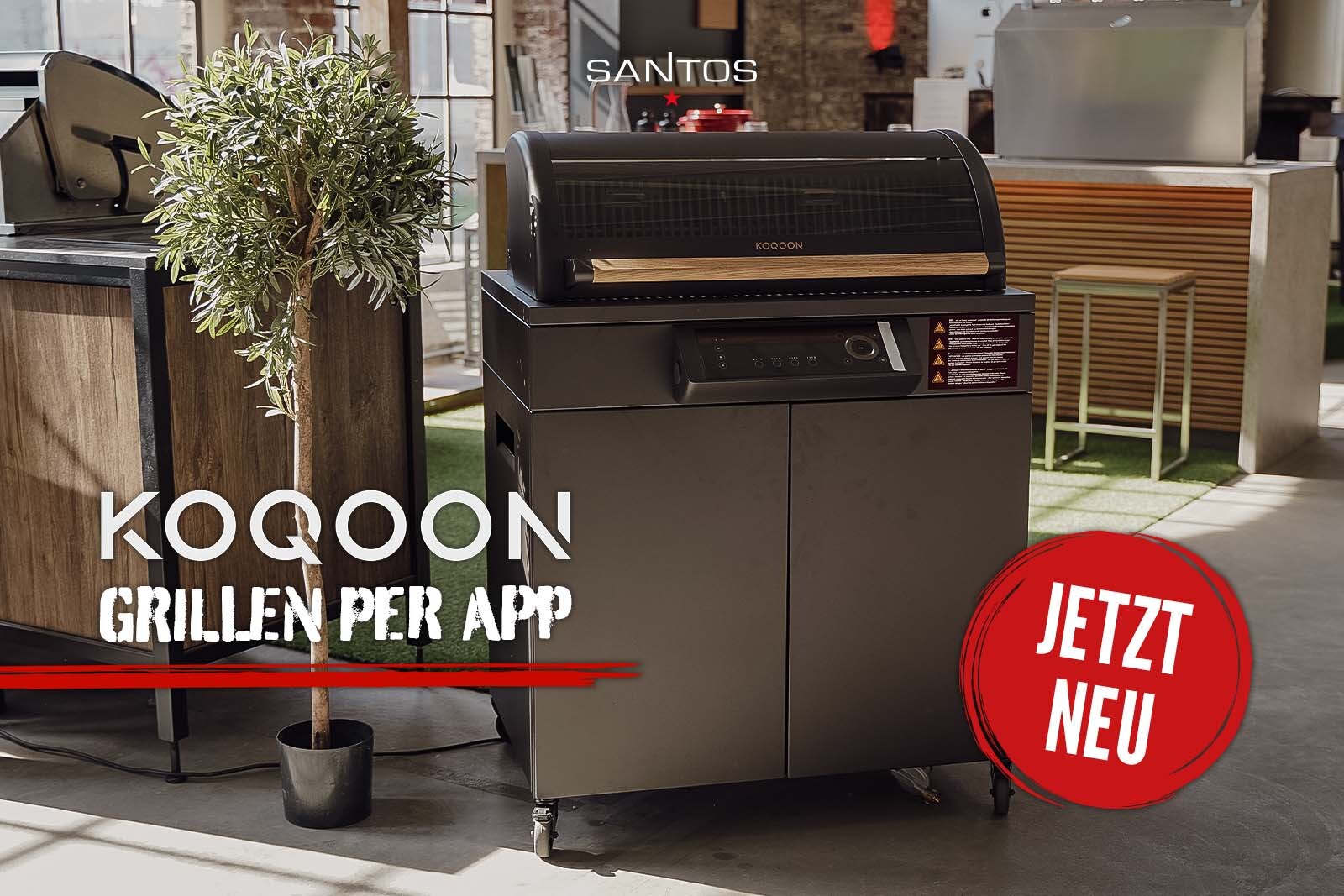 KOQOON Grillen per App