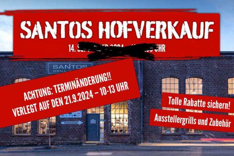 TERMINÄNDERUNG: SANTOS Aussteller Hofverkauf am 21.09.2024