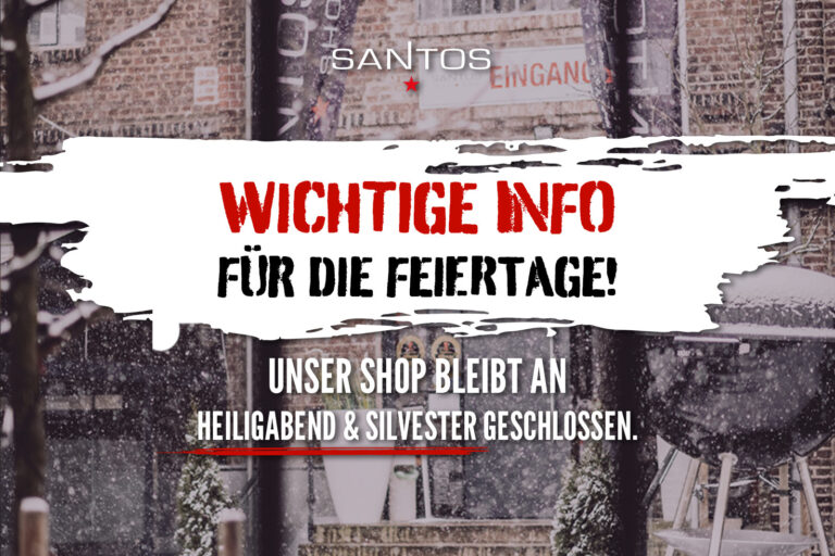 BBQ Weihnachtsgeschenke bei SANTOS Grillshop: Begeistert Eure Liebsten! 🔥🎅🏻