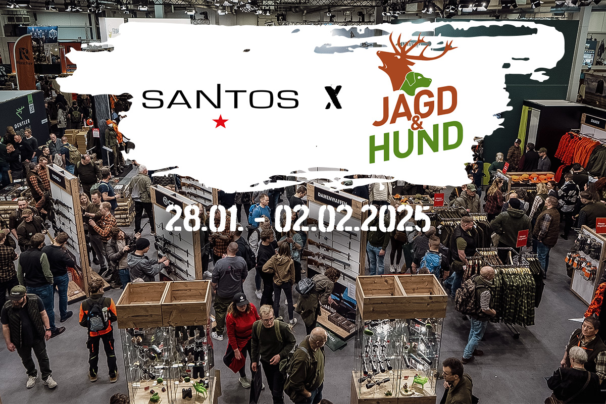 Jagd & Hund 2025 : SANTOS Grills Stand