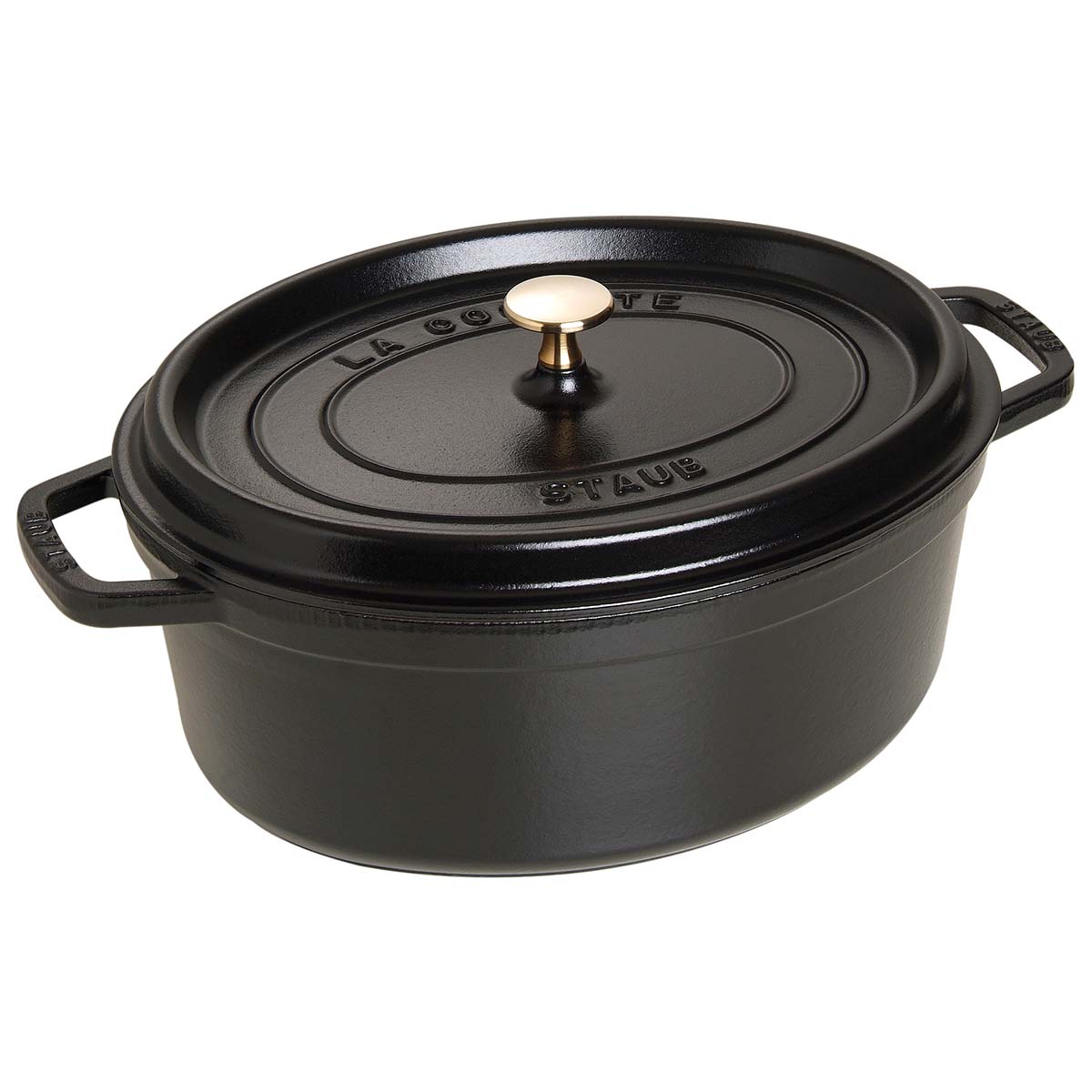 STAUB Cocotte | 31 cm | Schwarz | Gusseisen