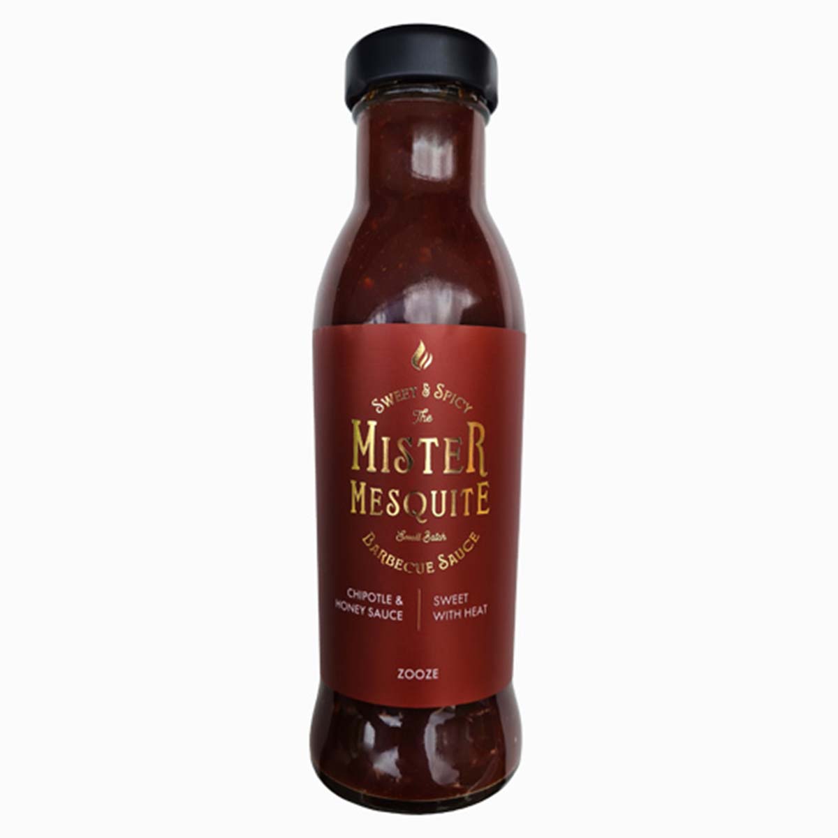 Zooze Mister Mesquite Barbecue Sauce -  Chipotle & Honey Sauce