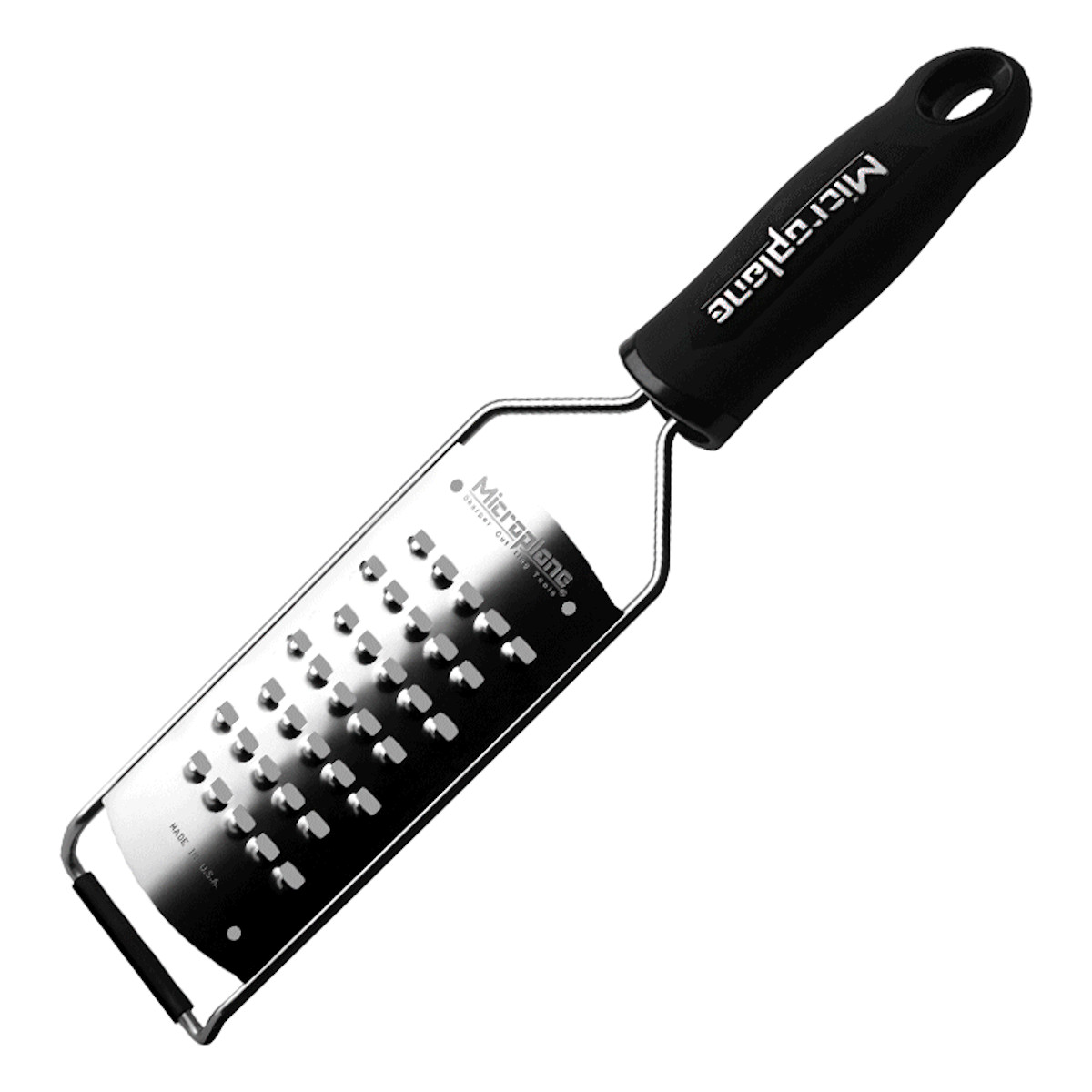 Microplane Gourmet Reibe Sehr grob, Schwarz