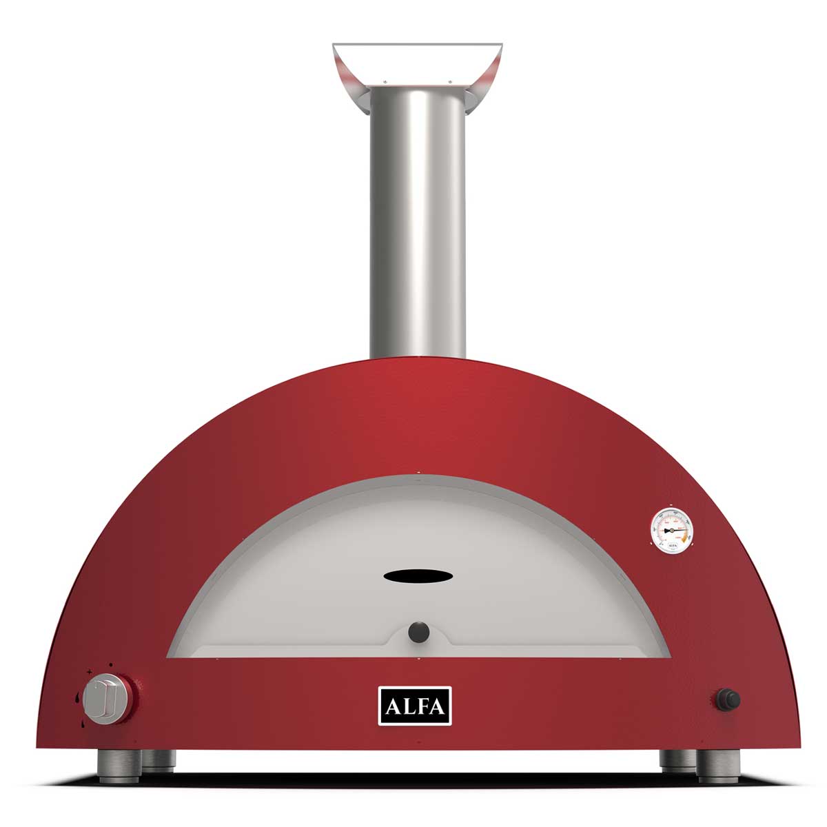 Alfa Forni Gas Pizzaofen Moderno 3 Pizze Antikrot | Hybrid