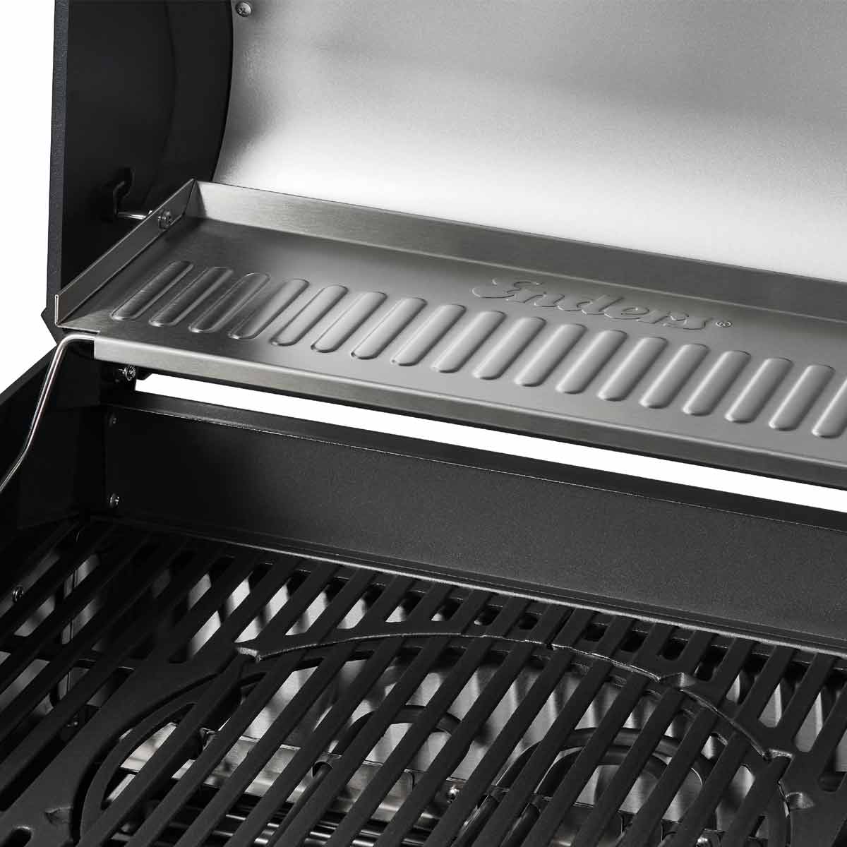 Enders eFlow Pro 2 Turbo Shadow mitschwingender Warmhalterost aus Edelstahl 