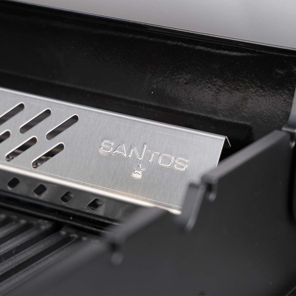 SANTOS Free S-510 PRO Einbaugrill | Heckbrenner | All Black