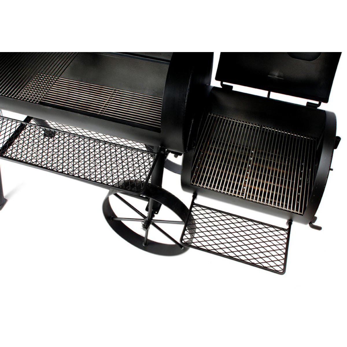 Joe's Barbeque Grillrost rund Edelstahl für 16" Chuckwagon Garkammer