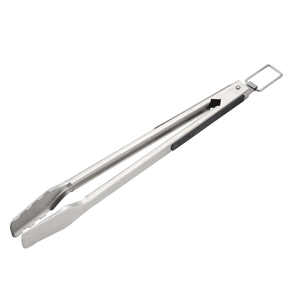 SANTOS Premium Grillzange mit eckigem Kopf, 41 cm