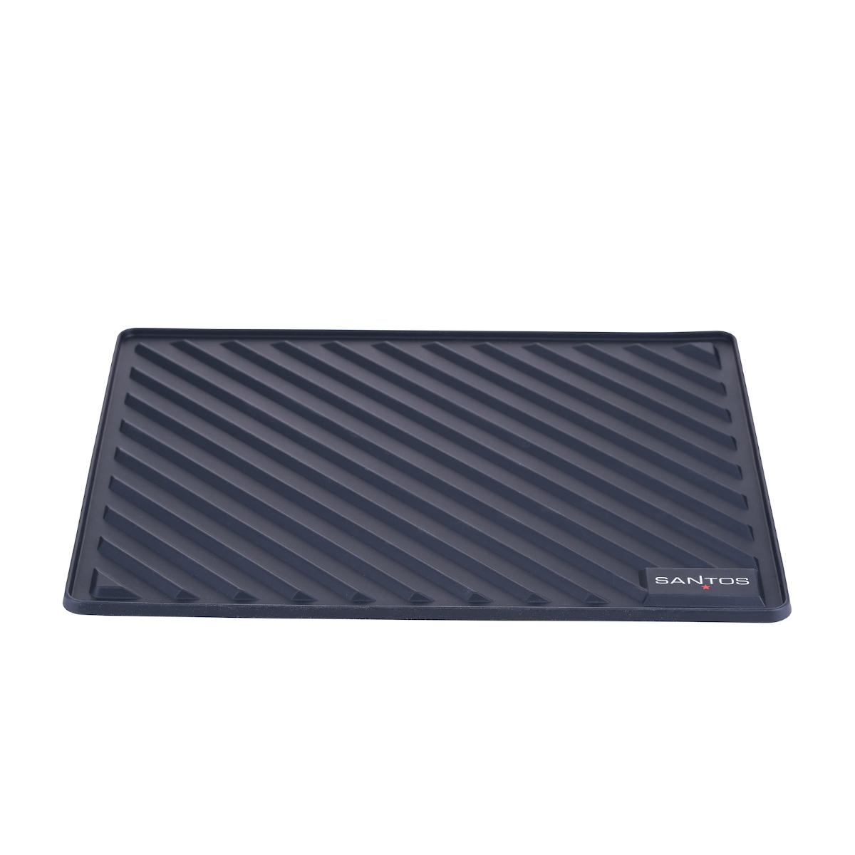 SANTOS Silikon Besteckablage für Grillzubehör | 35 x 27,5 cm